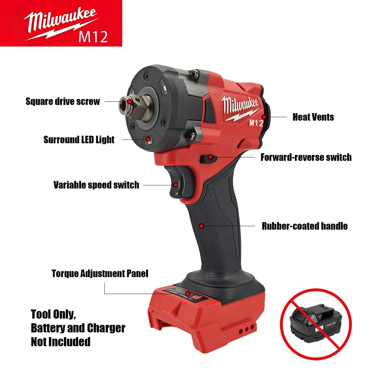 Бесщеточный электрический удар – обзор и цена Milwaukee Drill M12 Fuel